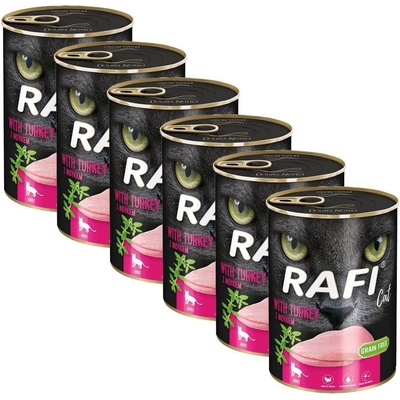 Rafi Cat Adult Paté with Turkey 6 x 400 g