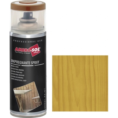 Ambro Sol wood stain moridlo na drevo v spreji 0,4 l dub