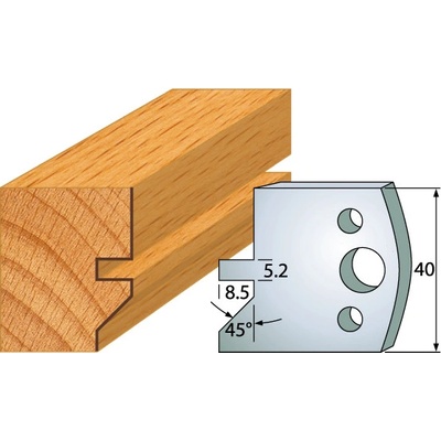 Igm Profilový nůž 40x4mm profil 084 F026-084