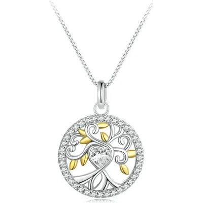 Grace Silver Jewellery Luxusní stříbrný náhrdelník NH-BSN371/82