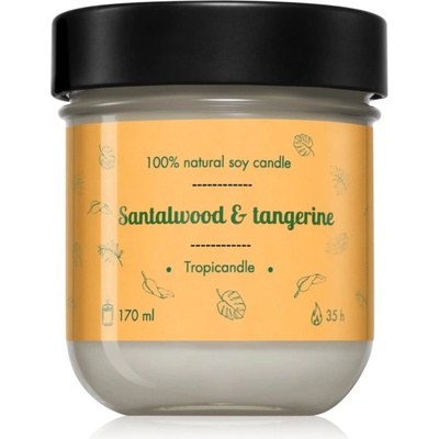 TROPIKALIA Santalwood & Tangerine ароматна свещ 170ml