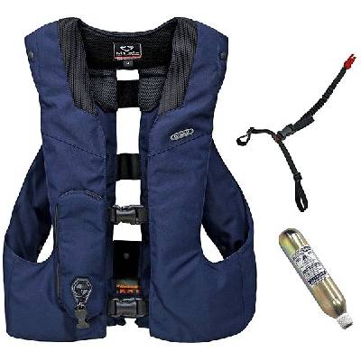 Hit-Air MLV3-H airbag vesta navy modrá jazdecká – Veľkosť: XS