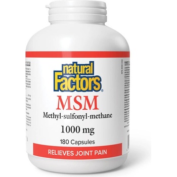 Natural Factors МСМ 1000 mg 180 капсули | Natural Factors (2653 NF)