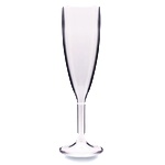 RK-PREMIUM RK-Чаша за шампанско поликарбонат 180ml. Ø5.5xh21.8cm ПРОЗРАЧНА (GB. C18) (0151522)