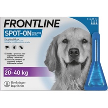 Frontline Spot-On Dog L 20-40 kg 3 x 2,68 ml