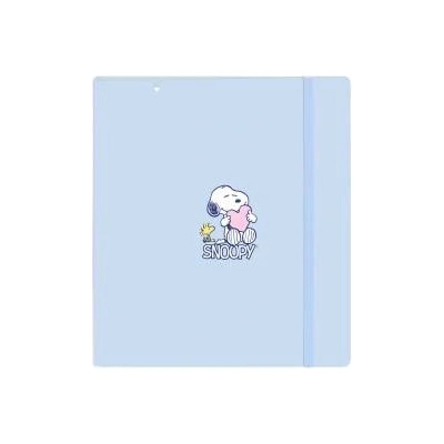 Snoopy Папка с пръстени Snoopy Love Син 27 X 32 X 4 cm