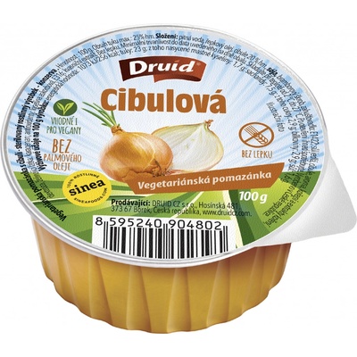 Druid Vegetariánská Pomazánka Cibulová 100 g