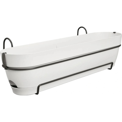 elho Balkónový hrantík vibia campana all-in-1 70 cm - silk white