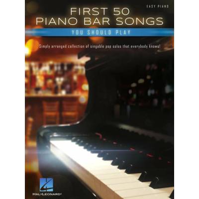 Hal Leonard First 50 Piano Bar Songs You Should Play Noty