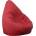 PUFRELAX Калъф за пуф круша, 160л. , Nirvana Light - Teteron Red (COVER_PUF-G-NL-TEX-RED)