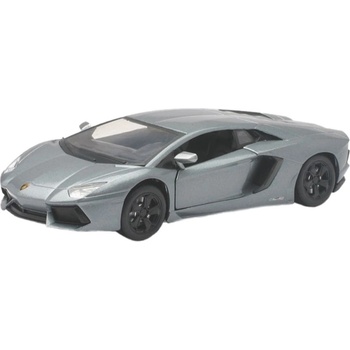 New Ray Toys Метален автомобил Newray - Lamborghini Aventador, сив, 1: 24 (71253A)