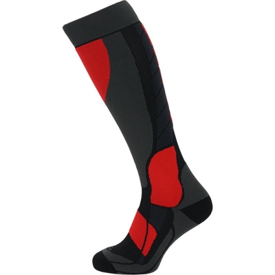 Blizzard Compress 120 ski socks black/grey/red