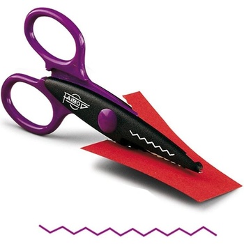 Image 1 of Faibo Ножица, назъбена, 13 cm, в блистер (1050100009)