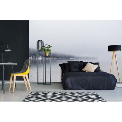 DIMEX ART Самозалепваща се флизелинова фототапета скали и мъглив ден 375 x 250 см