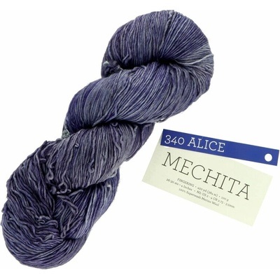 Malabrigo Mechita 340 Alice fialovo sivá