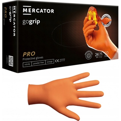 Mercator Medical gogrip jednorázové nitrilové black 50 ks – Zboží Dáma