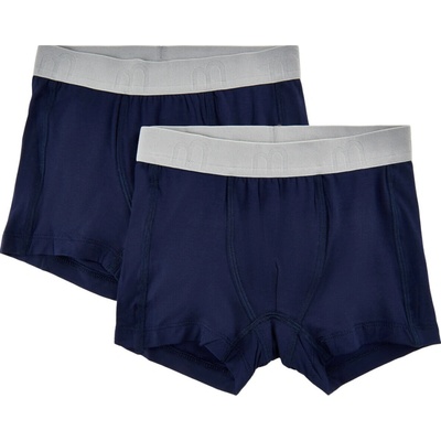 Minymo detské chlapčenské boxerky z bambusu 2 ks v balení dark navy
