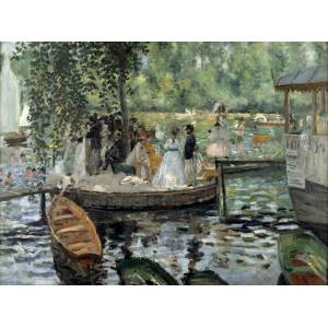 Grafika Art Puzzle - Puzzle Renoir: La Grenouillère, 1869 - 2 000 piese
