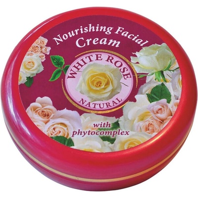 Булфреш козметик Подхранващ крем за лице бяла роза