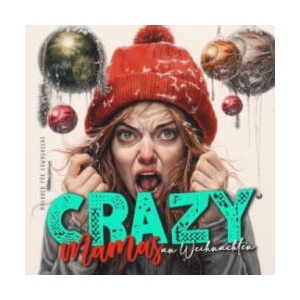 Crazy Mamas an Weihnachten Malbuch für Erwachsene | Monsoon Publishing, Musterstück Grafik (2023)