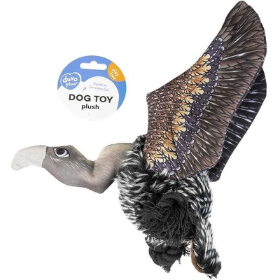 Duvo Plus - Играчка за кучета - плюшен лешояд, 9Х27Х26 см
