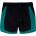 PUMA Бански гащета Puma 701237073 swimming shorts - Black (Black / Emerald Green)