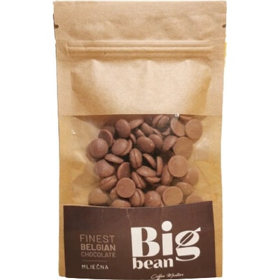 BigBean belgická čokoláda mliečna, 50 g
