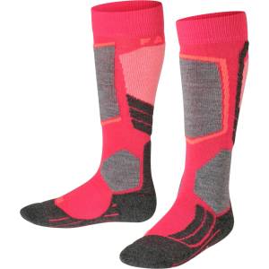 Falke Детски ски чорапи Falke Kid's SK 2 Ski socks - Red - размер 27-30 (EU) (201-0878-0512)