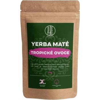 BrainMax Pure Organic Yerba Maté tropické ovocie 1000 g