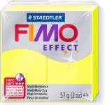 FIMO Полимерна глина Staedtler Fimo Effect, 57g, неон жълт 101 (21896-А-НЕОН ЖЪЛТ)