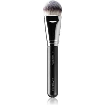 BrushArt Professional B1 Flat foundation brush четка за течен фон дьо тен B1