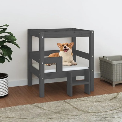 vidaXL 55,5x53,5x60 cm grey 822369