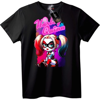 NOONEBRAND Тениска Harley Quinn от DC - 2XL, Black