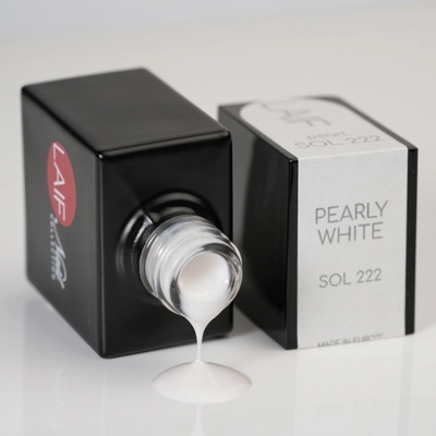 Laif Gel lak bílý SOL 222 Pearly white 10 ml