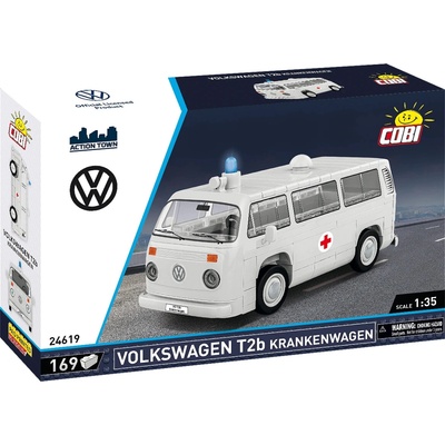 COBI 24619 Action Town Automobil Volkswagen T2 Sanitka