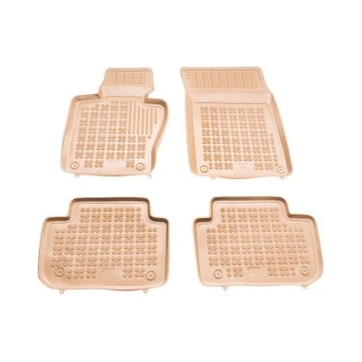 Гумени стелки за bmw x3 e83 (2003-2010) - тип леген - бежови