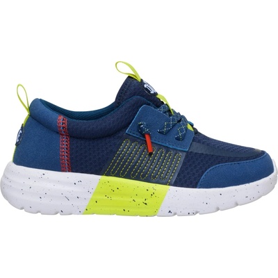 Hey Dude Sirocco Play Y Sport Stripe tmavo modrá biela žltá