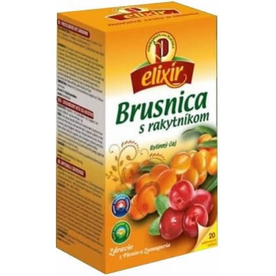 Agrokarpaty Brusnica s rakytníkom bylinný čaj 20 x 2 g