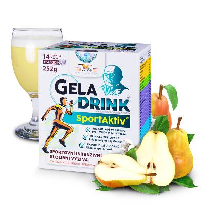 Orling Geladrink Sportaktiv 252 g sáčky hruška
