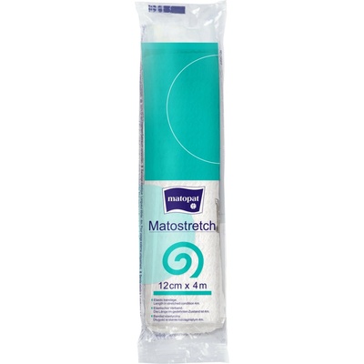 Matopat Elastický obväz Matopat Matostrech na fixáciu obväzov 12 cm x 4 m