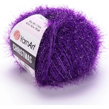 Yarn Art příze Christmas 41 tmavě fialová