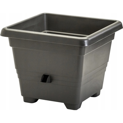Plastia Kvetináč plast sivý 50 x 50 x 40 cm