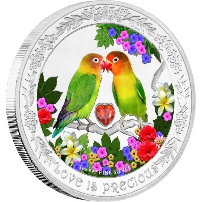 Nz Mint Сребърна монета „Любовта е безценна, Неразделки (2010156)