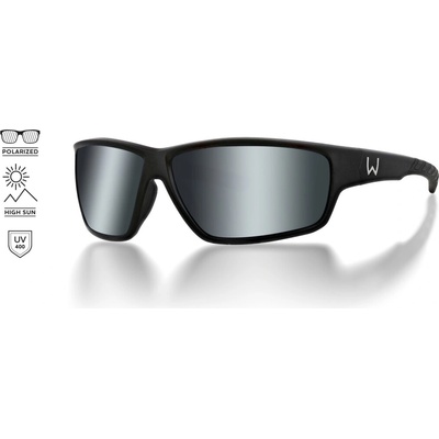 Westin Brýle W6 Sport 20 Matte Black LB Smoke AR Blue