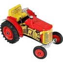 Kovap Kovap Traktor Zetor 25A červený na klíček kov 15cm v krabičce 1:25
