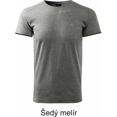 Vandenberg pánské tričko VDG00202 šedá