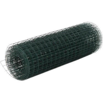 ZBXL Pletivo ke kurníku ocel PVC vrstva 25 x 0,5 m zelené