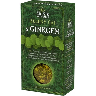 Grešík Zel. čaj s ginkgem 70 g