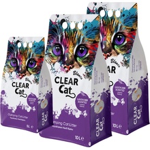 Clear Cat Blanco Levandulové bentonitové stelivo 25 l