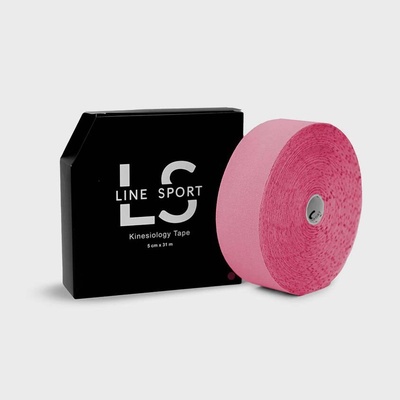 Line Sport Tape Tejpovací páska růžová 5 cm x 31 m